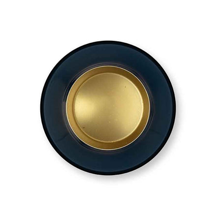 Vase Metall Oval Mittelblau 30cm Pip Studio - German and Austrian markets only