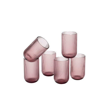 Merlot-Trinkglas – 400 ml – Glas – Lila - Pimis living by Konceptpunkt