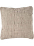 Der Leinen-Damier-Kissenbezug – Natur Bazar Bizar Living