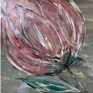 Gemälde Acryl „Pfingstrose pimis living by Konceptpunkt