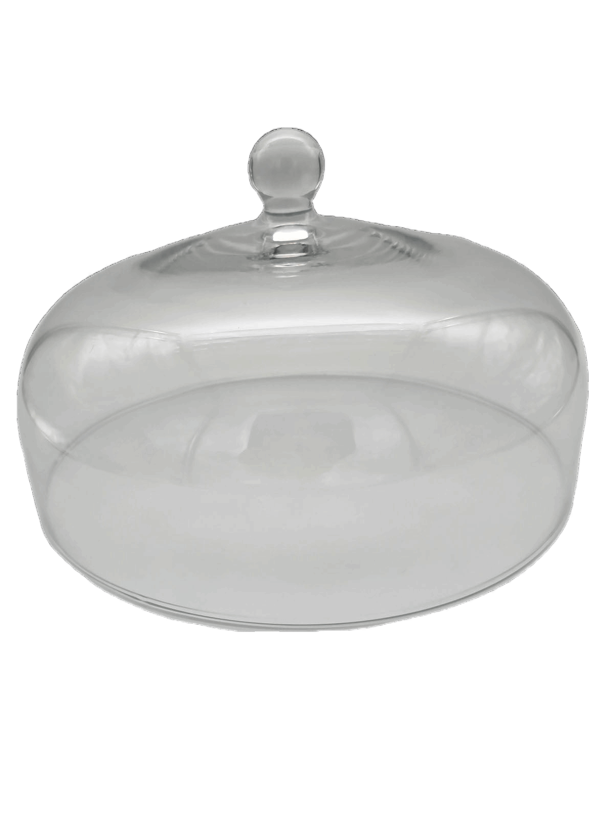 Glashaube für Servierplatte - Glashaube