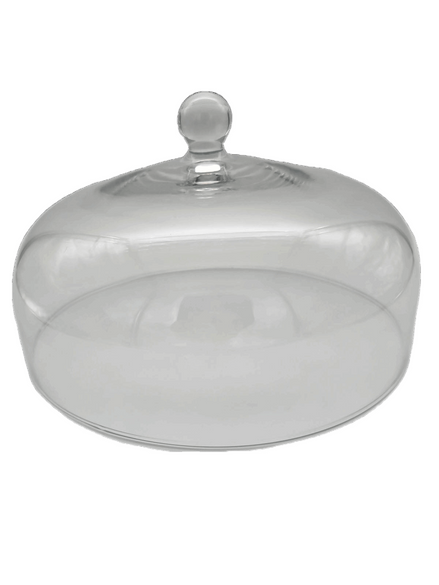 Glashaube für Servierplatte - Glashaube