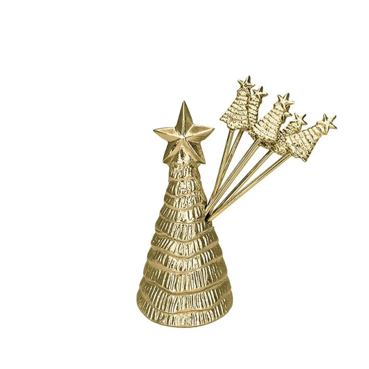 Golden Star Vorspeisenspieße – 6er-Set