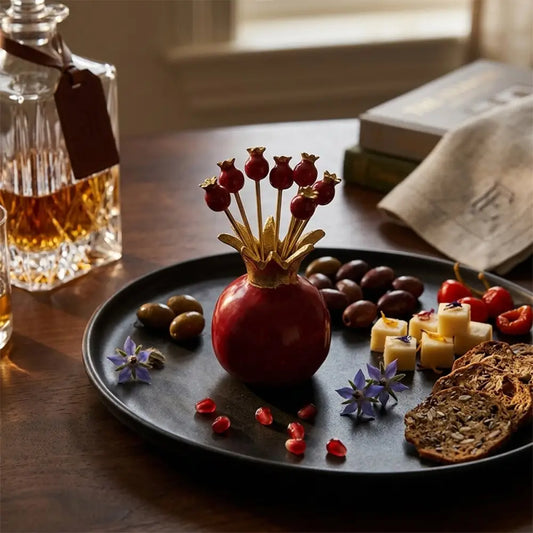 Granatapfel-Vorspeisenspieße – 6er-Set