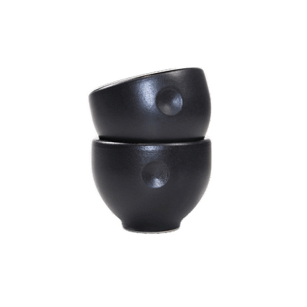 Handgemachte Keramik Espresso Tasse Ruhepunkt: Sand-grau