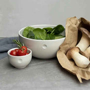 Handgemachte Keramik Frühstücksschale Ruhepunkt: Sand-grau Copuro