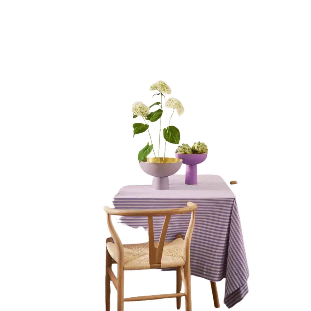 High Tray Metal Matt Lilac 20x30cm