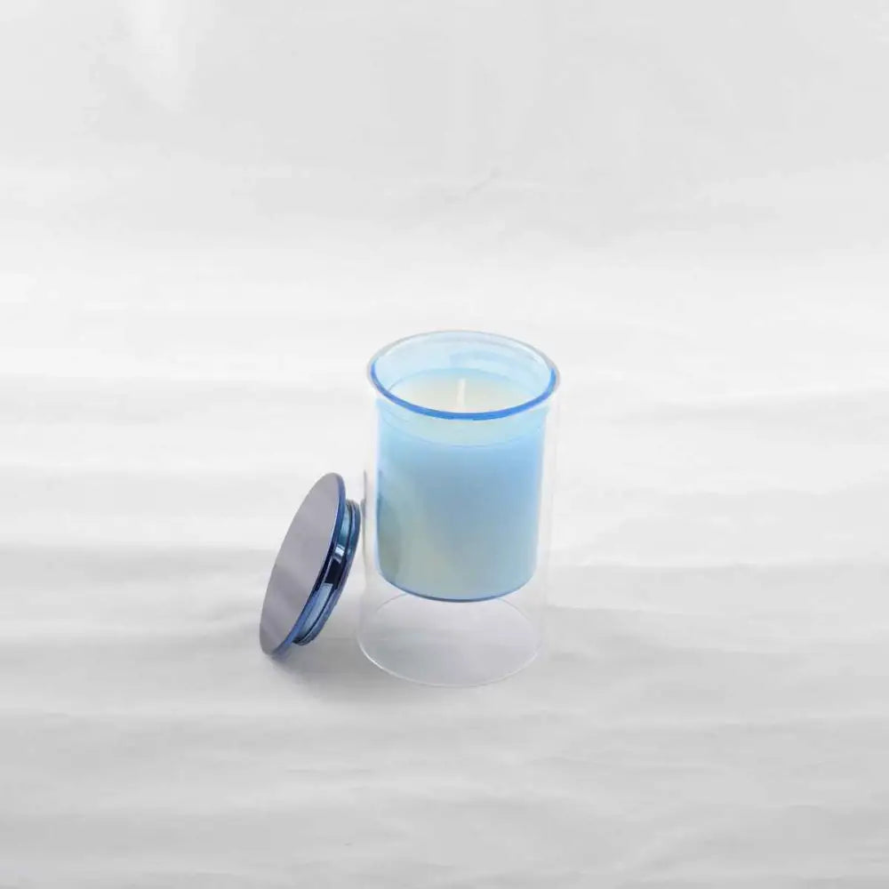 Kerzenblau -Zedernholz Parfüm 7x11.3 cm