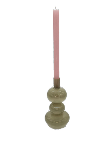 Kerzenhalter aus Glas