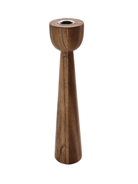 Kerzenhalter aus Holz (groß) - Kerzenständer