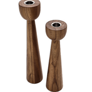 Kerzenhalter aus Holz pimis living by Konceptpunkt Kerzenständer