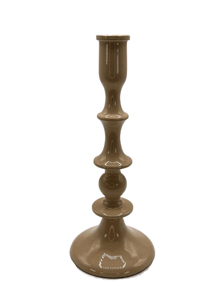 Kerzenhalter aus Keramik Creme