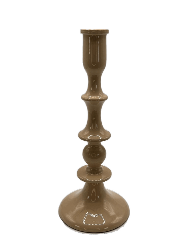 Kerzenhalter aus Keramik Creme