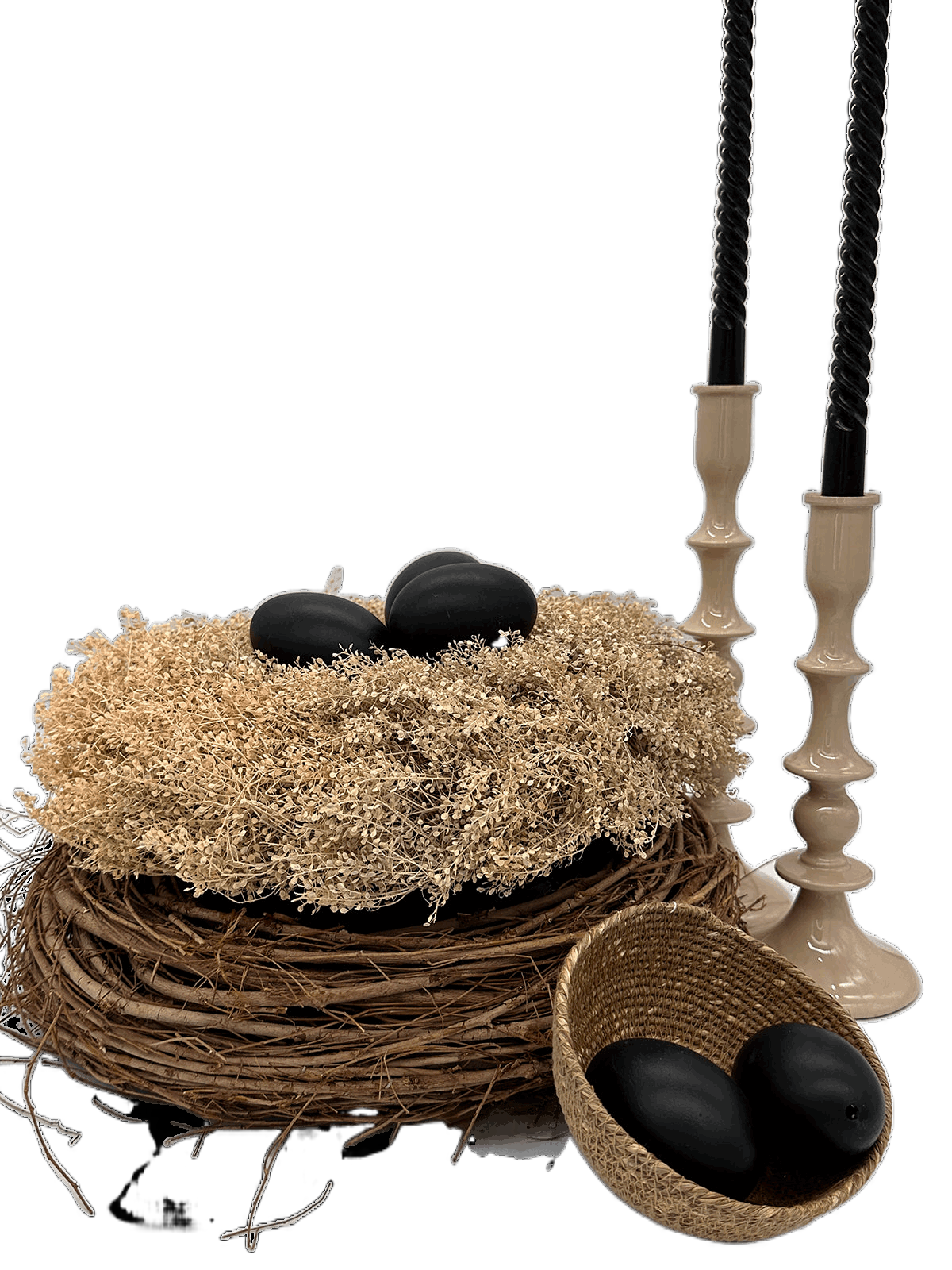 Kerzenhalter aus Keramik Creme pimis living by Konceptpunkt