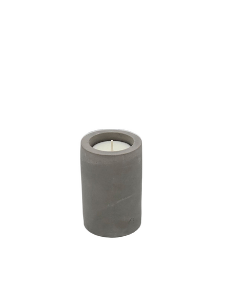 Kerzenständer Beton grau