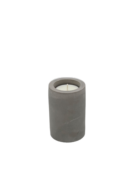 Kerzenständer Beton grau