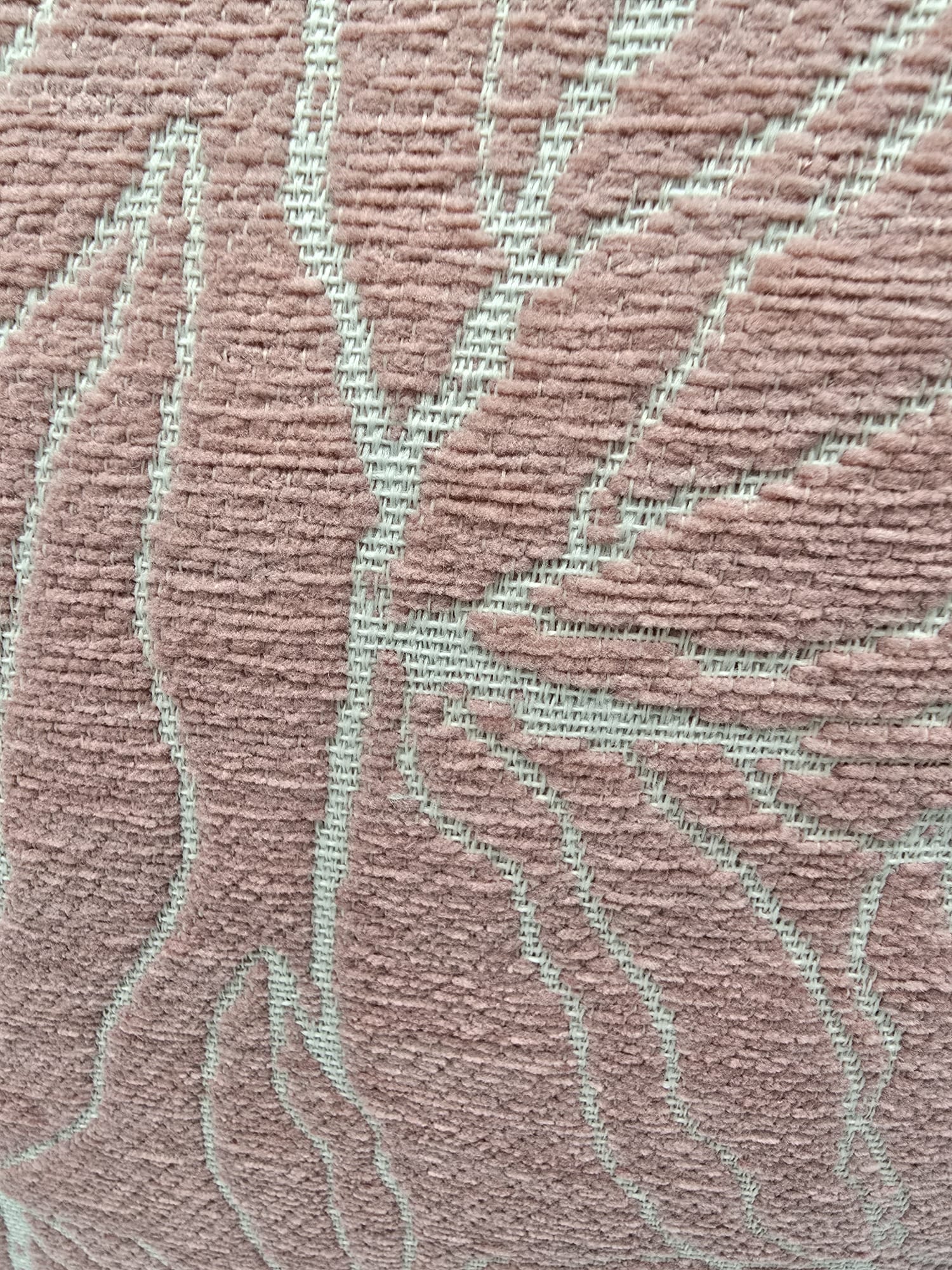 Kissen ’Blätter’ mit Füllung 45 x 45