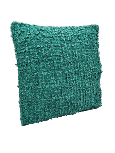 Kissen Boucleè Türkis inkl. Füllung - Konceptpunkt Home, Deko und mehr …