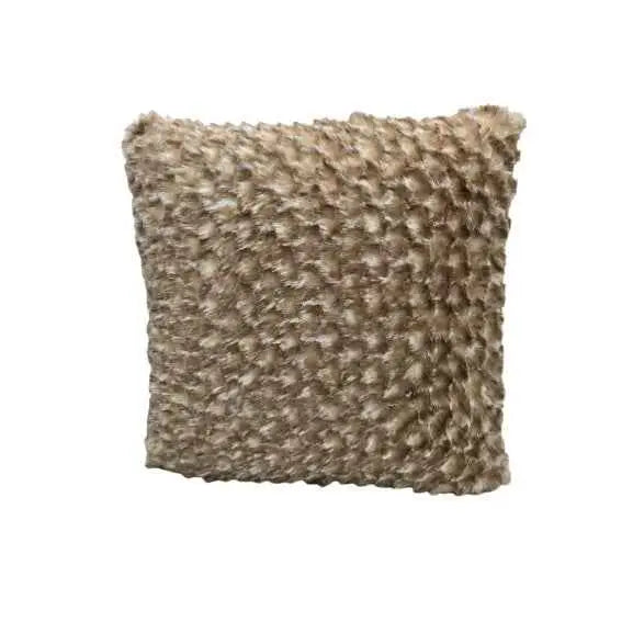Kissen "Modra" Creme / Braun 45 x 45 cm