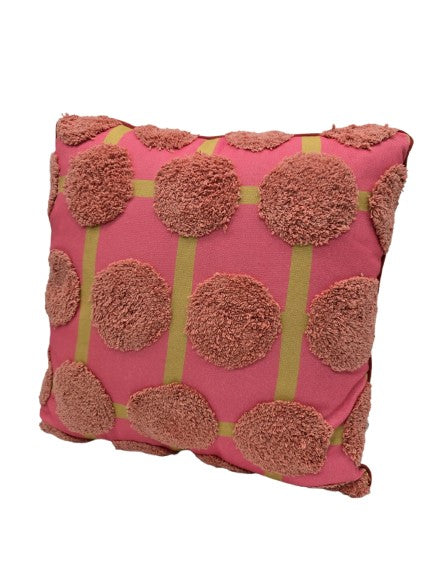 Kissen Multicolor inkl. Füllung mit Applikationen 45x45cm