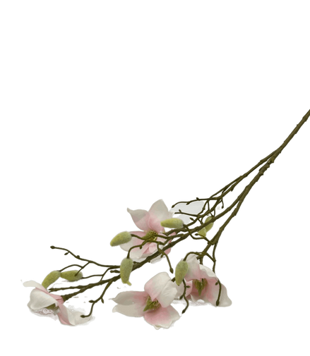 Magnolienzweig Kunststoff 85 cm hoch Rosa - Konceptpunkt Home, Deko und mehr …