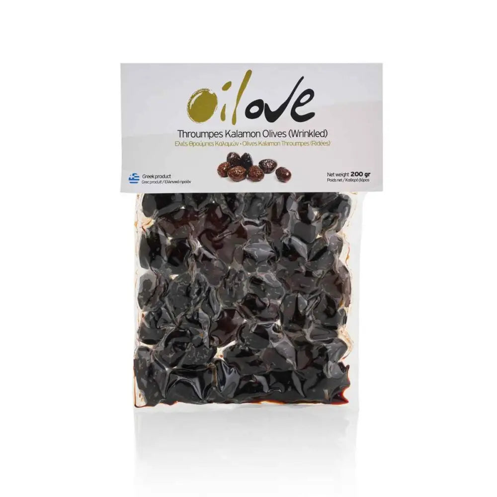 OILOVE® KALAMON THROUMBES (WRINKLED) TAFELOLIVEN in Vakuumverpackung