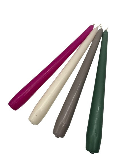 Spitzkerze Silbergrau pimis living by Konceptpunkt