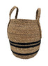 Korb mit Henkel Sisal naturfarben M Home Society