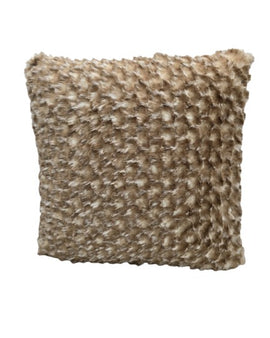 Kissen "Modra" Creme / Braun 45 x 45 cm