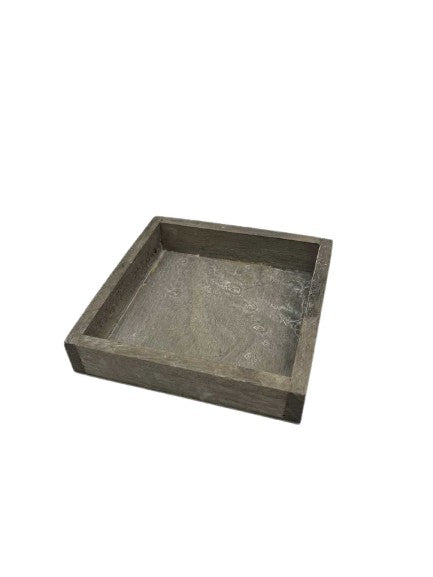 Holztablett Beige / Braun lasiert groß - Pimis living by Konceptpunkt