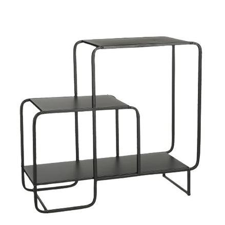 Jules Wandschrank – L70 x B30 x H76 cm – Metall – Schwarz - Pimis living by Konceptpunkt