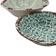 Schale aus Keramik glasiert Handmade L Villa Pottery by luimes & luimes