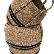 Korb mit Henkel Sisal naturfarben M Home Society