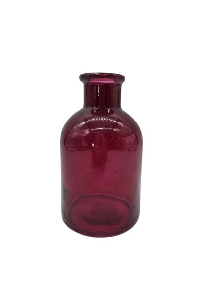 Mini vase Purple Red made of glass M