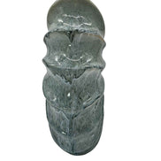 Vase aus Keramik glasiert Muschelform in Grün Daan Kromhout