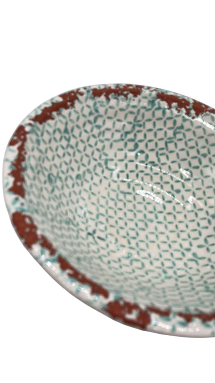 Schale aus Keramik glasiert Handmade L Villa Pottery by luimes & luimes
