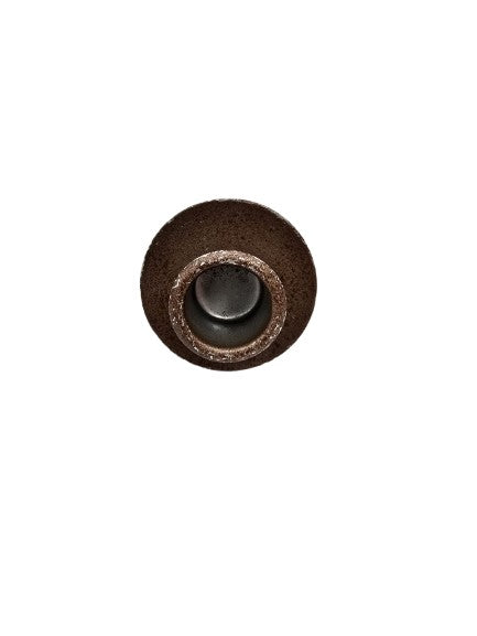 Candle holder for bottles or vases rust S