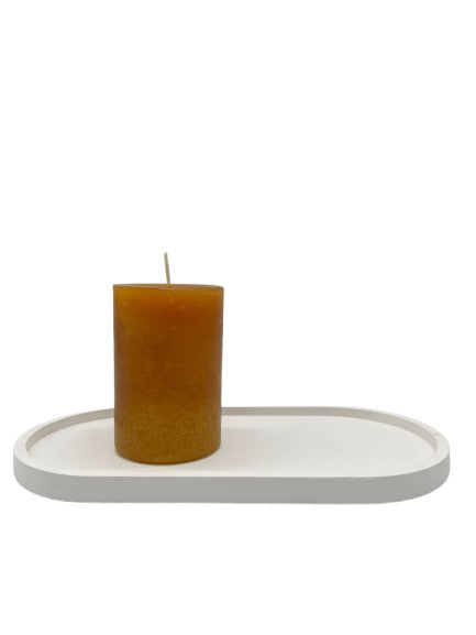 Rustickkerze Goldgelb 90/60 pimis living by Konceptpunkt