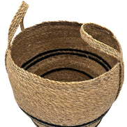 Korb mit Henkel Sisal naturfarben M Home Society