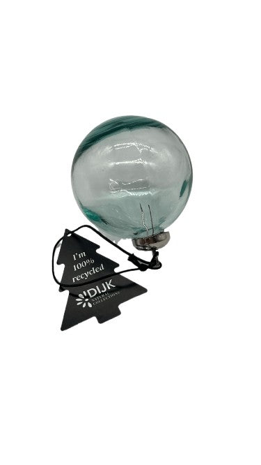 Weihnachtskugeln aus recycletem Glas klar - Konceptpunkt Home, Deko und mehr …