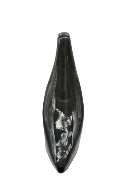 Decorative object penguin made of ceramic