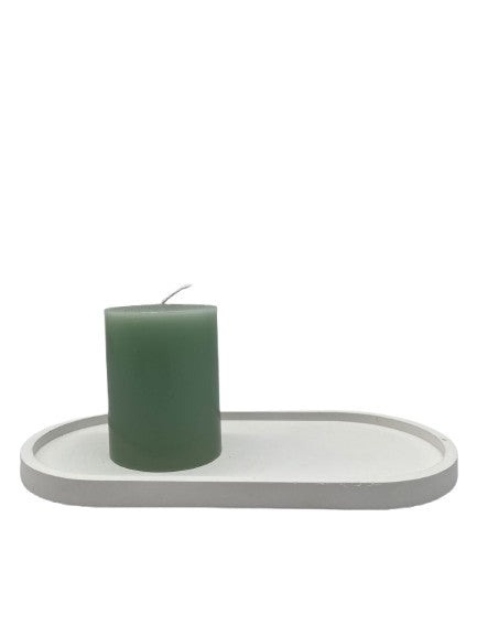 Buy Jade pillar candles – Elegant wax candles for a cozy atmosphere