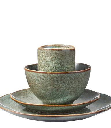 Tabo tableware set for 4 people - green