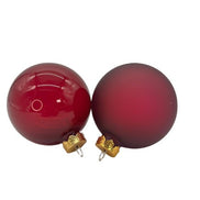 Weihnachtskugeln aus Glas 3er Set Granatapfel Decoris