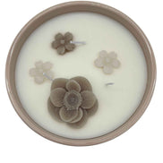 Candle Flower in der Porzellanschale Sand/ Khaki Home Society