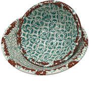 Schale aus Keramik glasiert Handmade M Villa Pottery by luimes & luimes