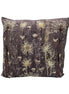 Cushion embroidered with dandelion motif, 50 cm x 50 cm