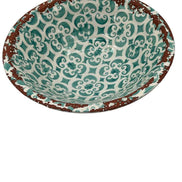 Schale aus Keramik glasiert Handmade M Villa Pottery by luimes & luimes