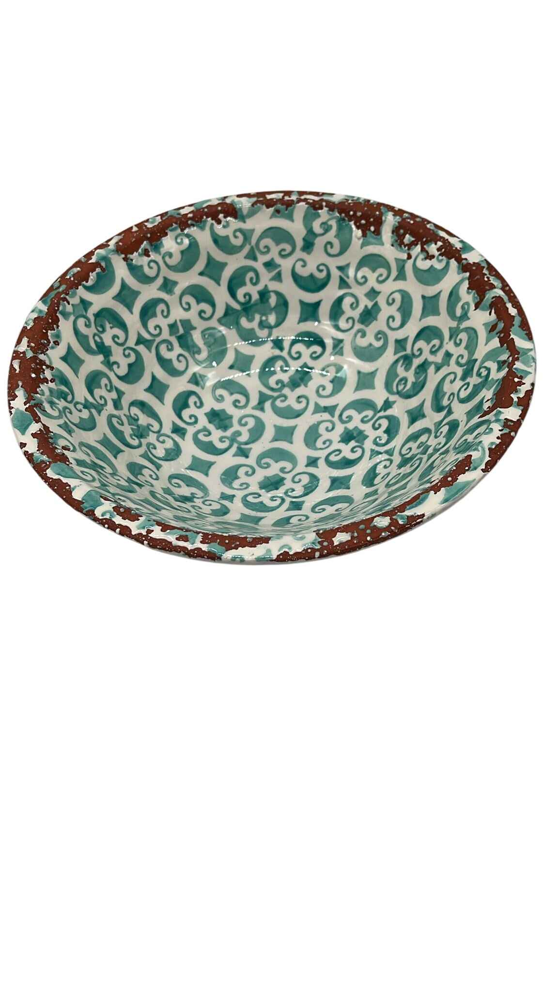 Schale aus Keramik glasiert Handmade M Villa Pottery by luimes & luimes