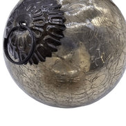 Weihnachtskugel Glas Vintage Gold Decoris